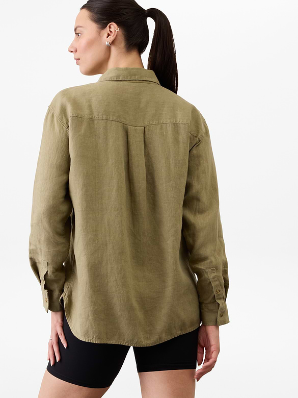 Retreat Linen Top