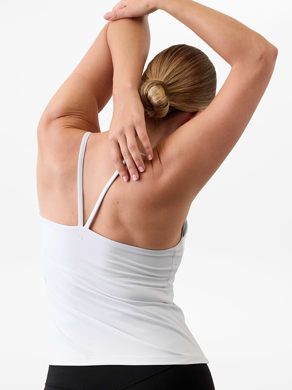 Transcend Scoop Built-In Bra Tank