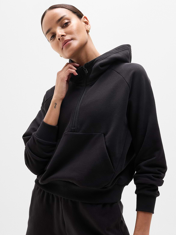 Forever Fleece 1/2 Zip Hoodie