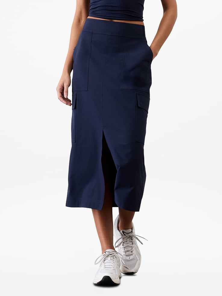 Image number 1 showing, Brooklyn Heights High Rise Cargo Skirt