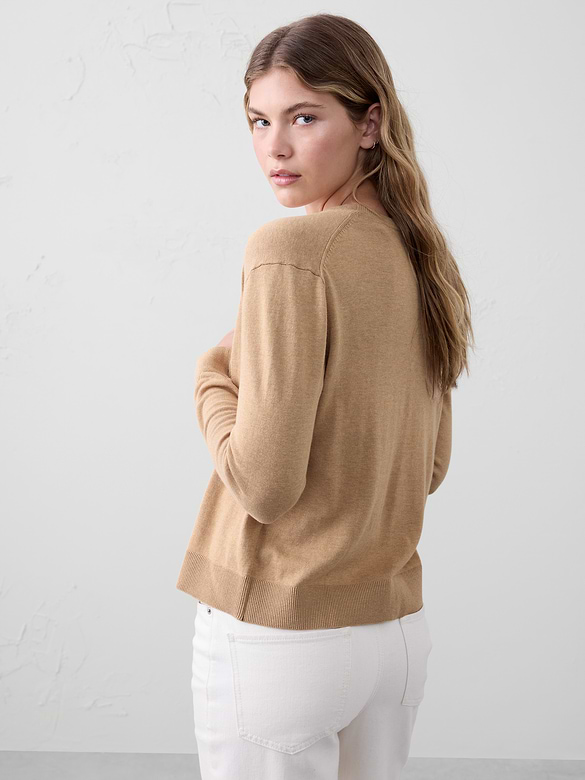 Forever V-Neck Cardigan Sweater