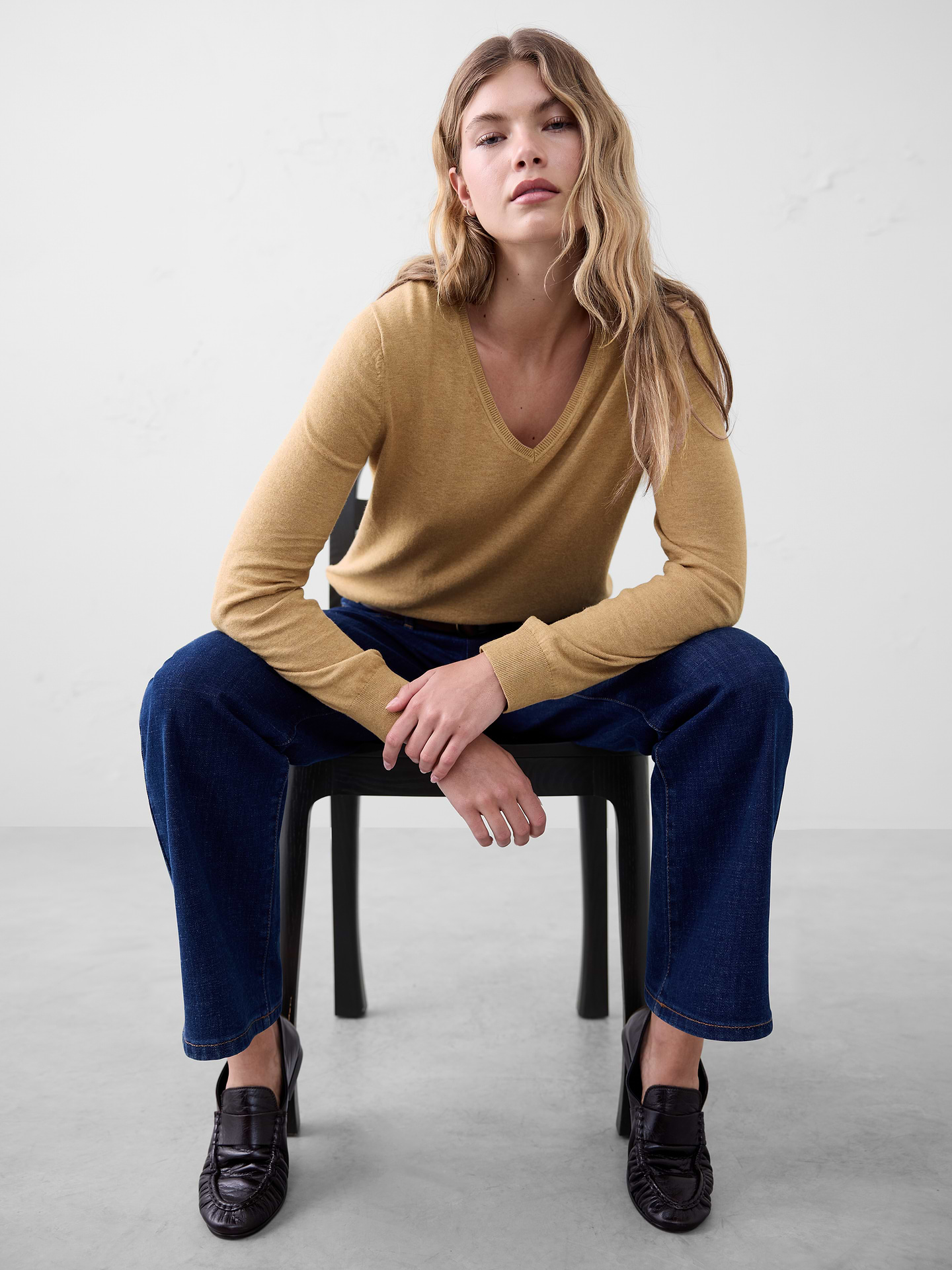 Image number 3 showing, Forever V-Neck Sweater