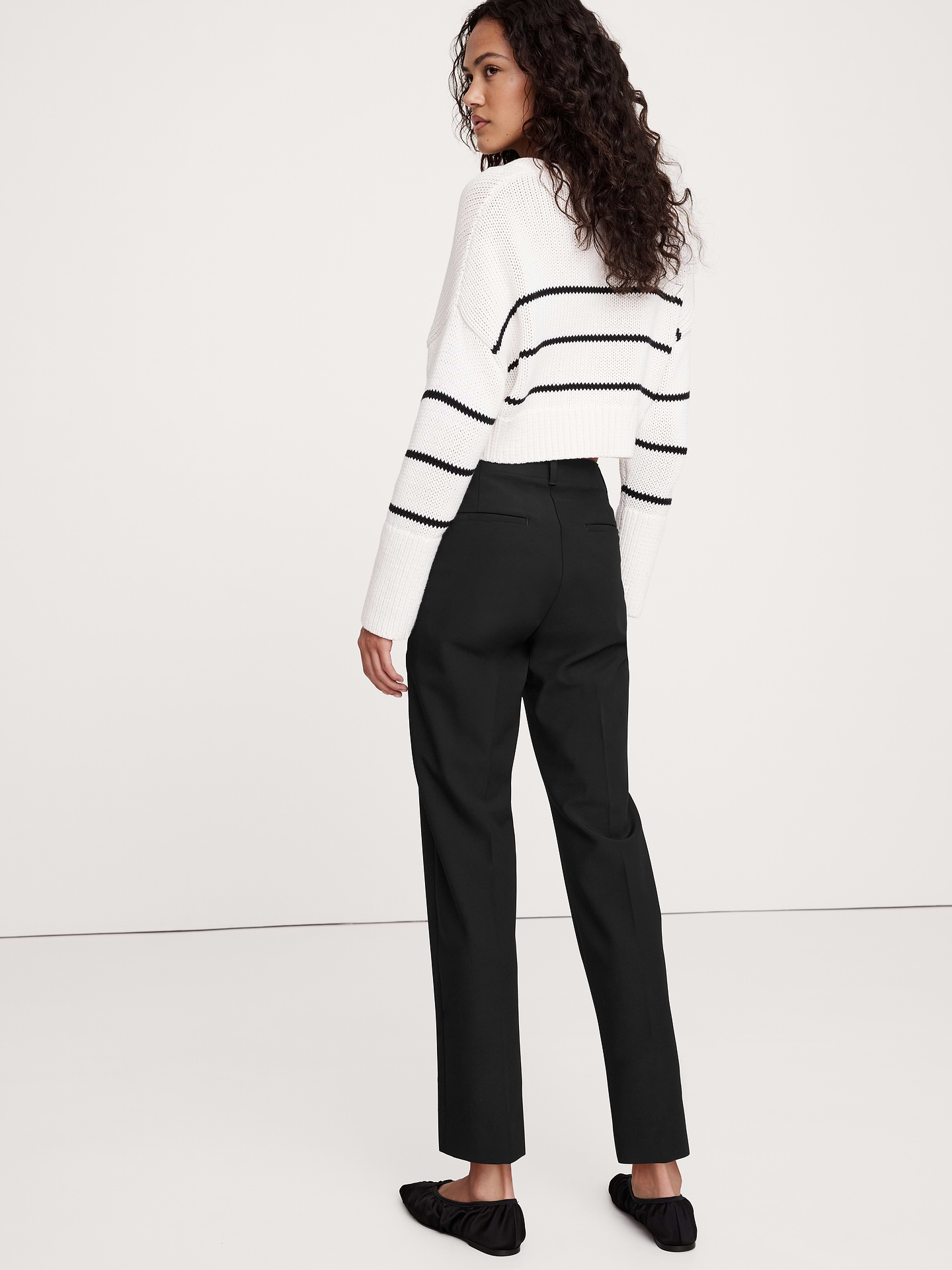 Image number 3 showing, Ultra High-Rise Modern Slim City Stretch Ankle Pant
