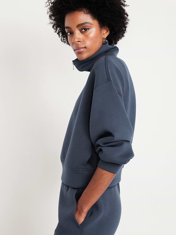 Bounce Fleece Half-Zip Pullover Sweatshirt