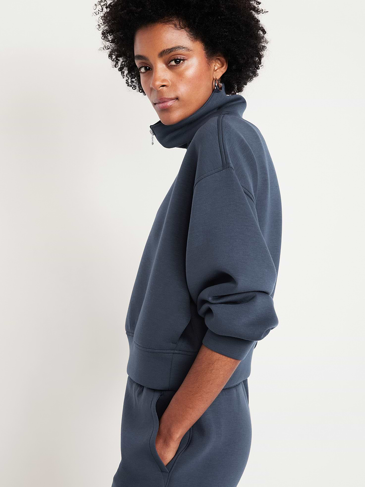 Image number 7 showing, Bounce Fleece Half-Zip Pullover Sweatshirt