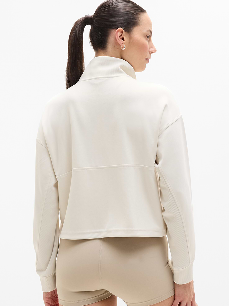 Image number 6 showing, Seasoft Rib 1/4 Zip Popover