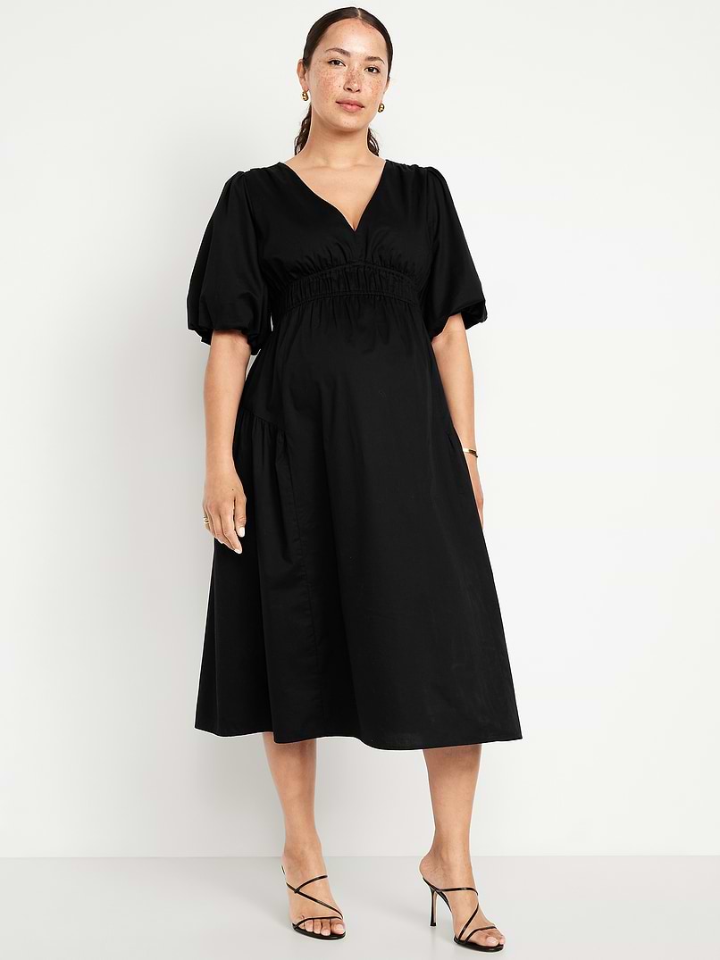 drop waist dress with sleeves SANDRINE DRESS-BLACK M Dusty Blue Square Neck Size:6X Fabric Composition: 86% POLYAMIDE 14%ELASTANE Crafted from durable polyester
