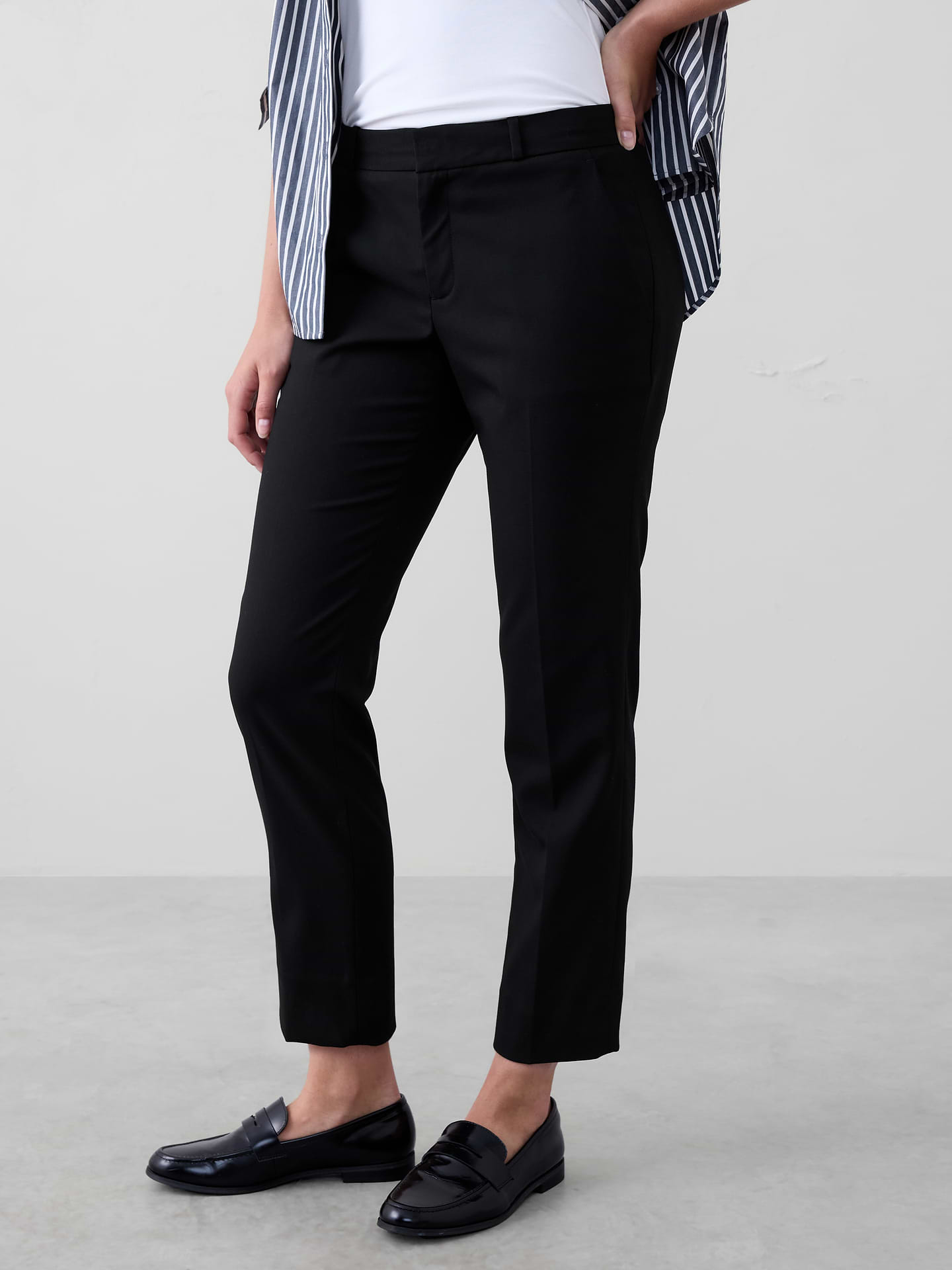 Image number 3 showing, Ryan Curvy Stretch Twill Ankle Pant