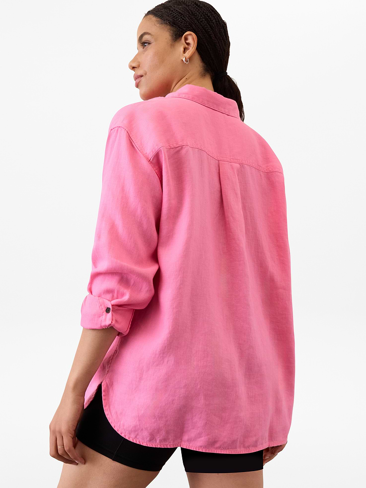 Image 7 of 7, Retreat Linen Top