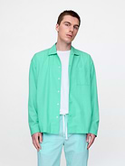 Image number 1 showing, Poplin Big PJ Shirt