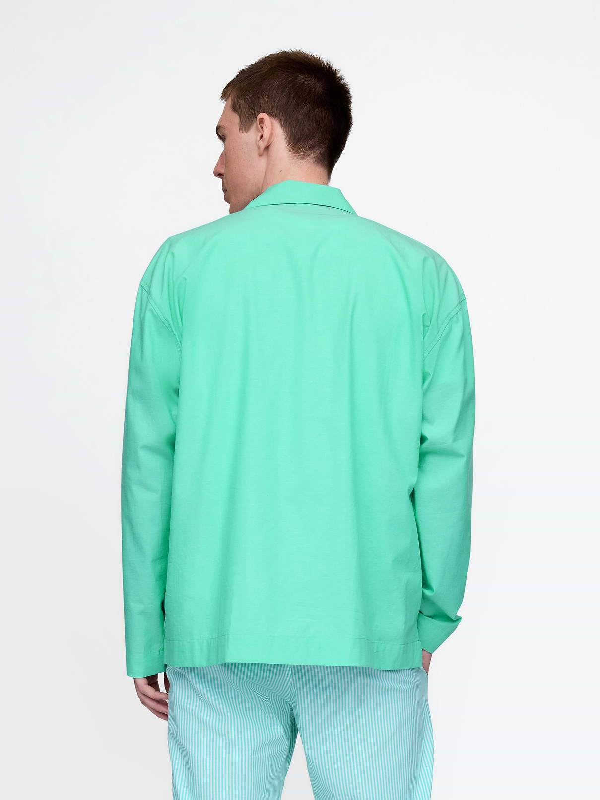 Image number 2 showing, Poplin Big PJ Shirt