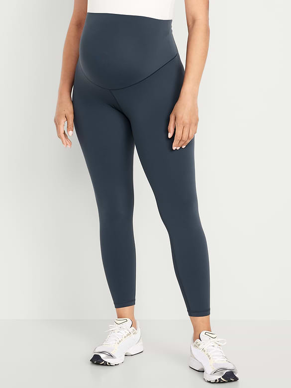 Maternity Full-Panel StudioSmooth 7/8 Leggings