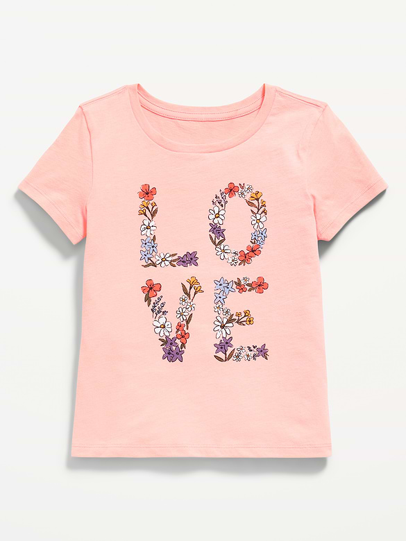 Short-Sleeve Graphic T-Shirt for Girls