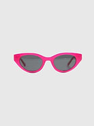 Image 1 of 1, Girls Trip is an ultra-slim sunglass silhouette with feminine details and bold colors., Luxury acetate for the frame, premium polarized lenses for uncompromising optical clarity., It’s the perfect companion to take wherever you go!, All styles come with a magnetic box, a super cute protective case and cloth for keeping your frames in perfect condition.