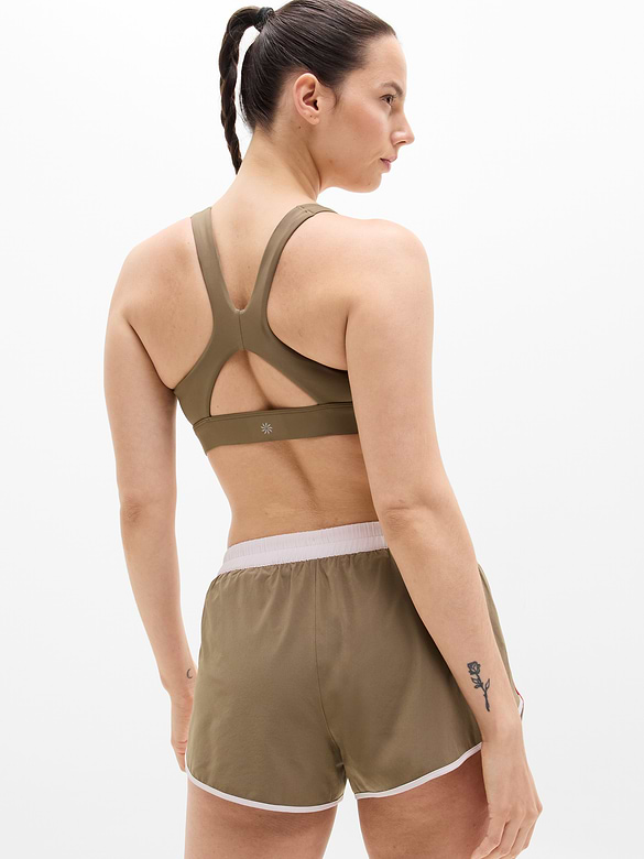 Speedwork Mid Rise Colorblock 2" Run Short