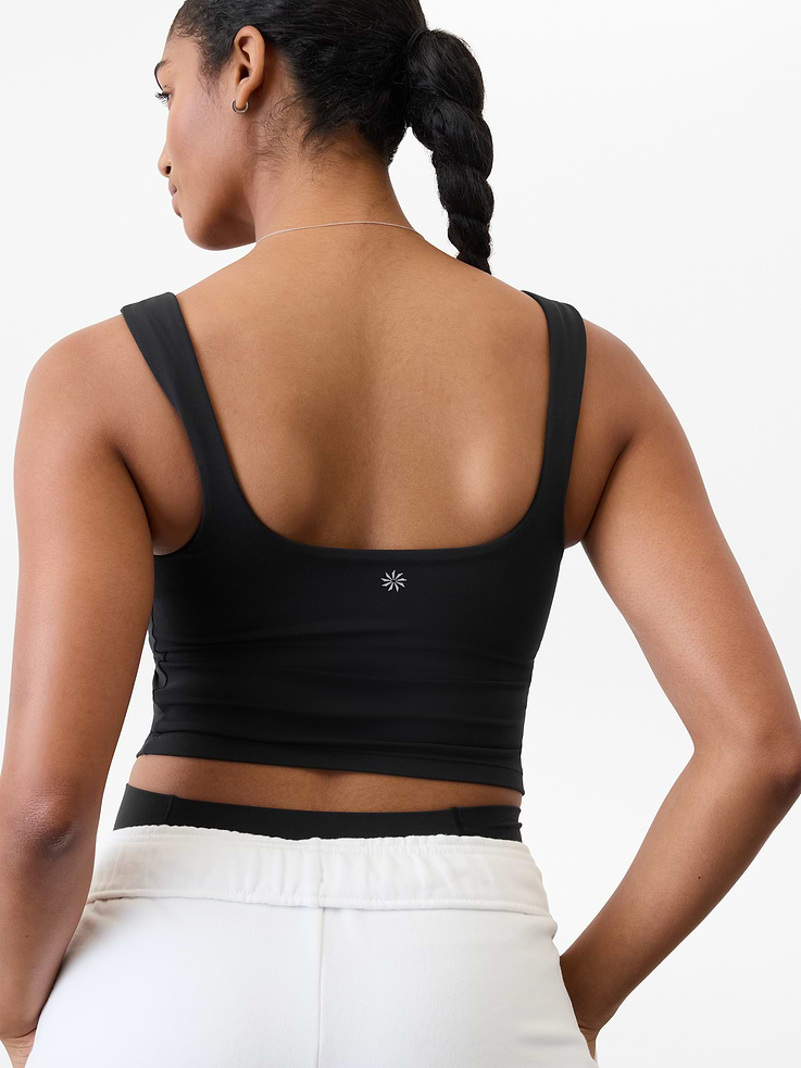 Image number 2 showing, Transcend Square Neck Crop Sports Bra D-DD
