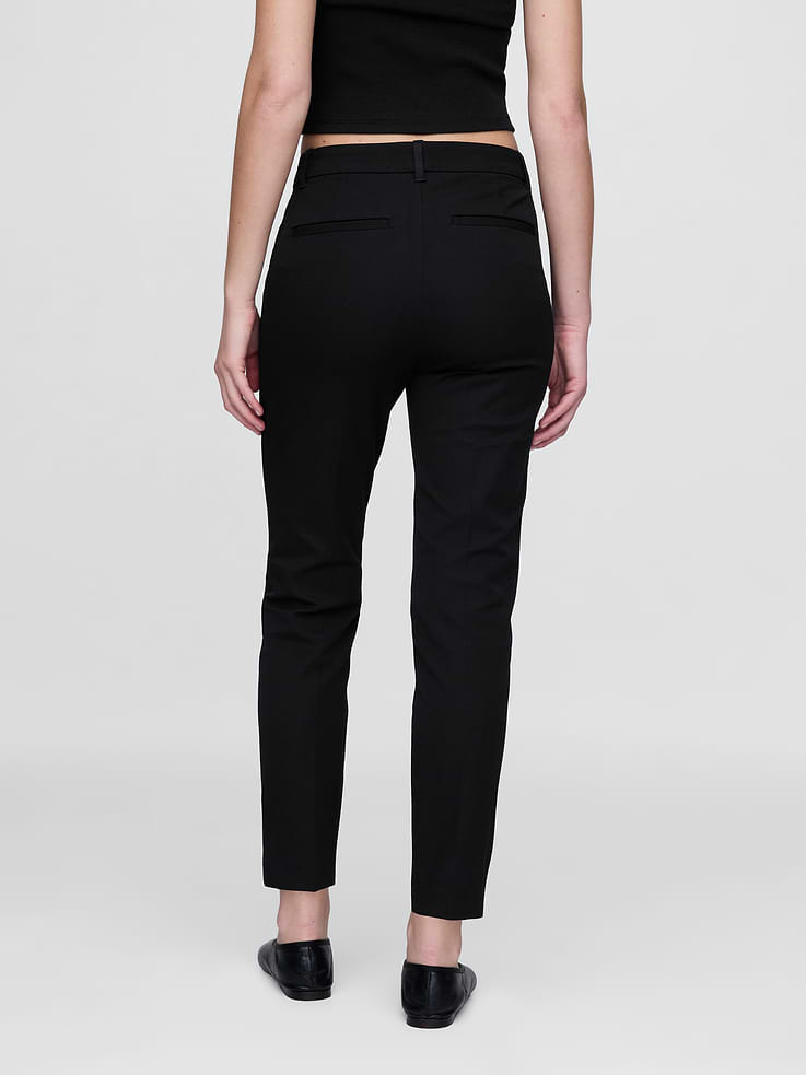 Image number 4 showing, Mid Rise BiStretch Slim Ankle Pants