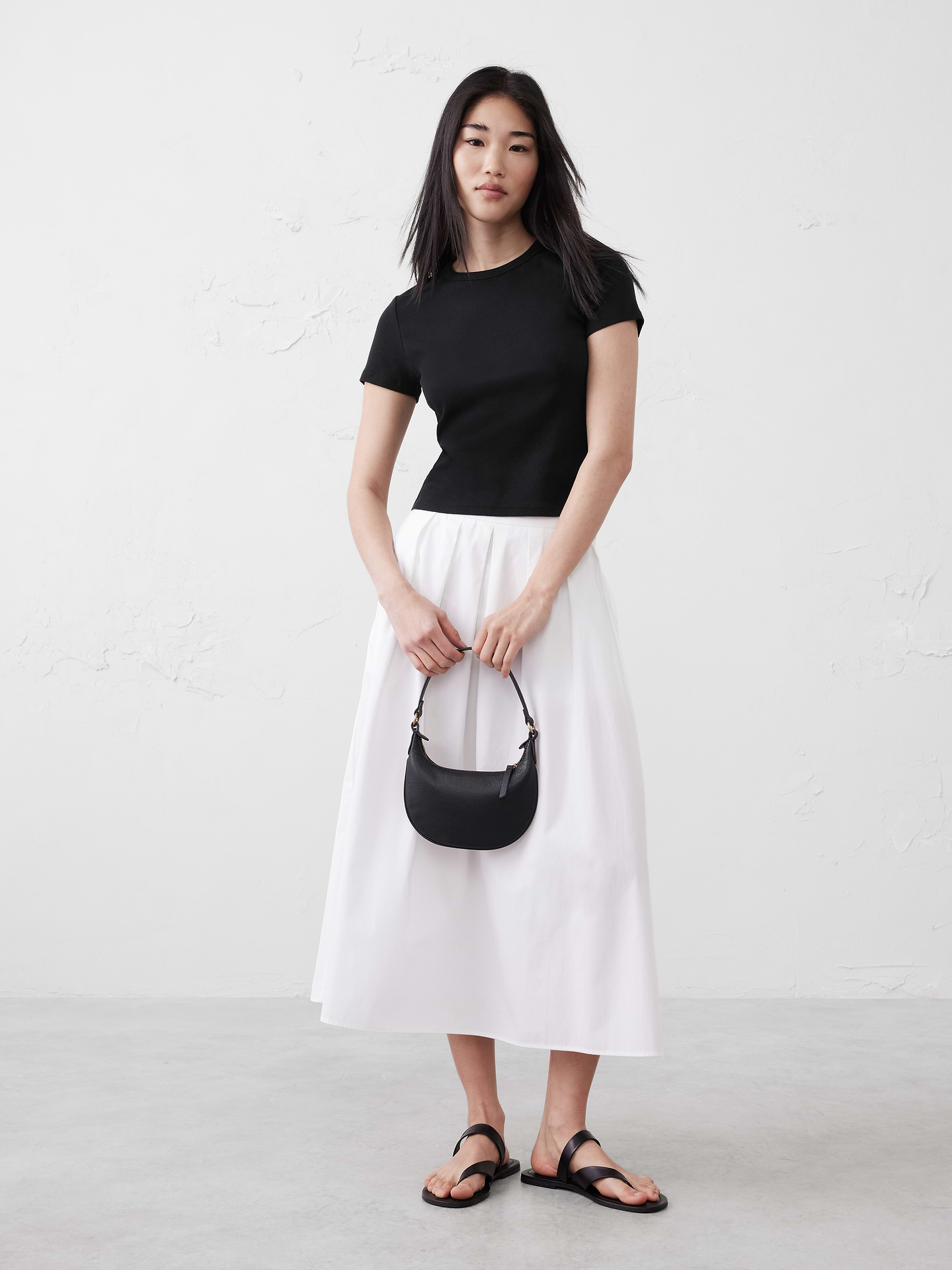 Image number 1 showing, Ribbed T-Shirt