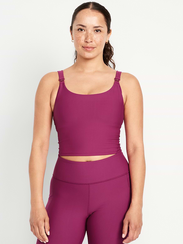 Maternity PowerSoft Nursing Sports Bra