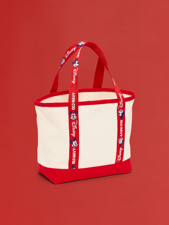 Old Navy x Disney Small Plaid Tote Bag