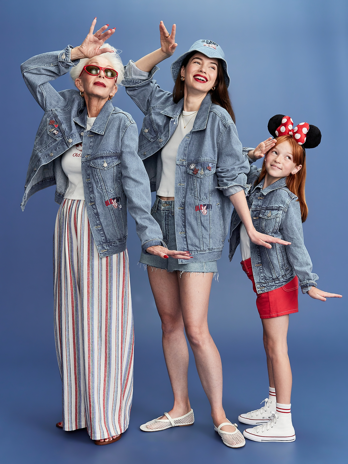 Old Navy x Disney© Mickey Mouse Logo-Graphic Jean Jacket | Old Navy
