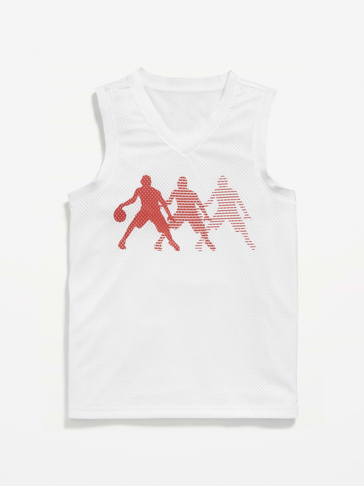 Image number 4 showing, Mesh Graphic Basketball Tank Top for Boys