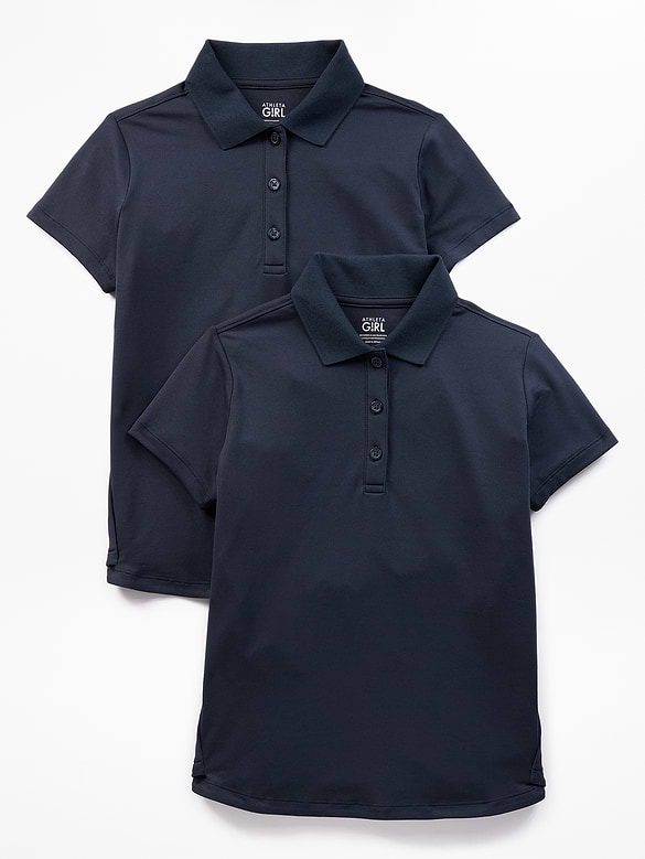 Athleta Girl School Day Polo 2-Pack