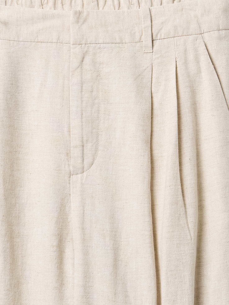 Image number 8 showing, 365 High Rise Linen-Blend Trousers