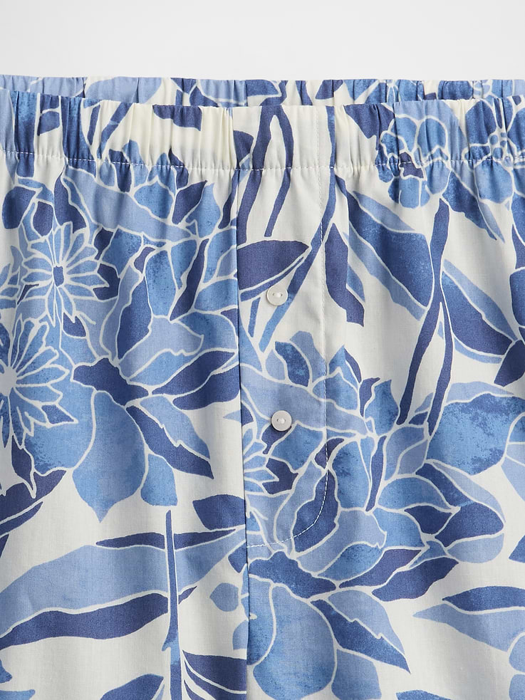 Image number 4 showing, Poplin PJ Boxer Shorts
