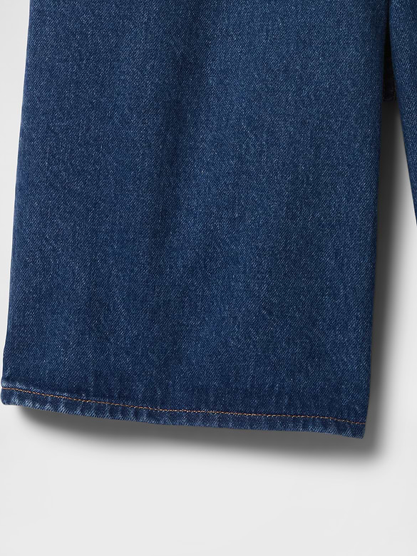 11" Mid Rise Longline Denim Shorts