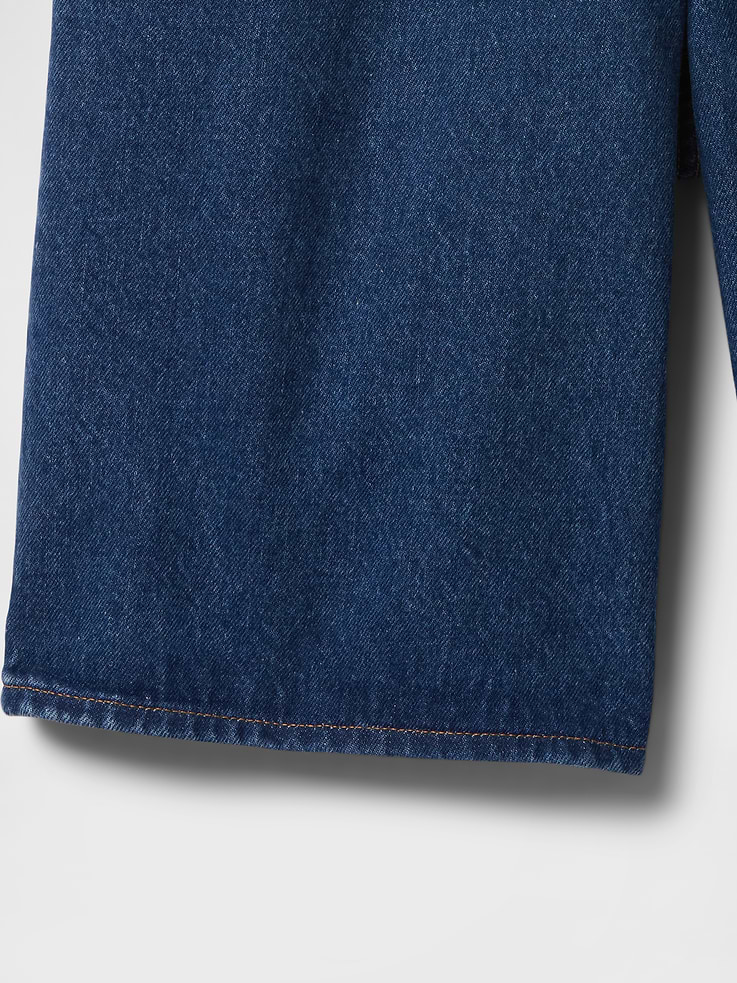 Image number 8 showing, 11" Mid Rise Longline Denim Shorts