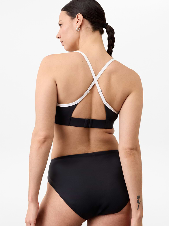 High Waist Cheeky Swim Bottom