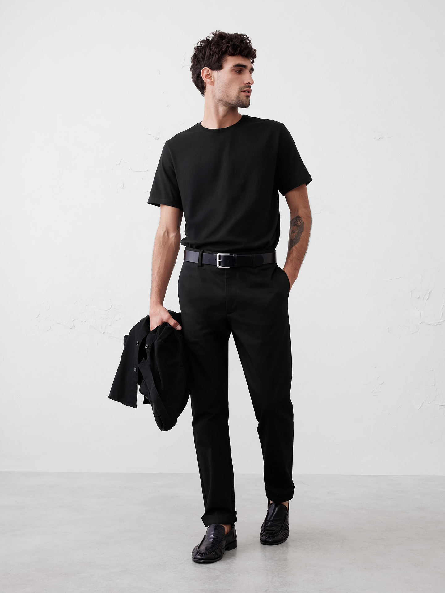 Image number 1 showing, Signature Midweight Cotton T-Shirt