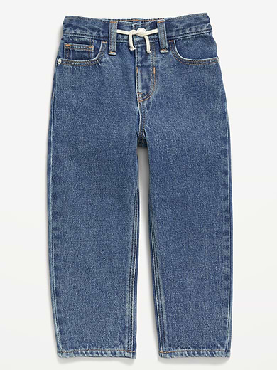 Image number 1 showing, Baggy Barrel-Leg Jeans for Toddler Boys