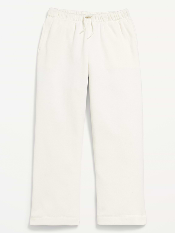 Favorite Fleece High-Waisted Wide-Leg Sweatpants for Girls