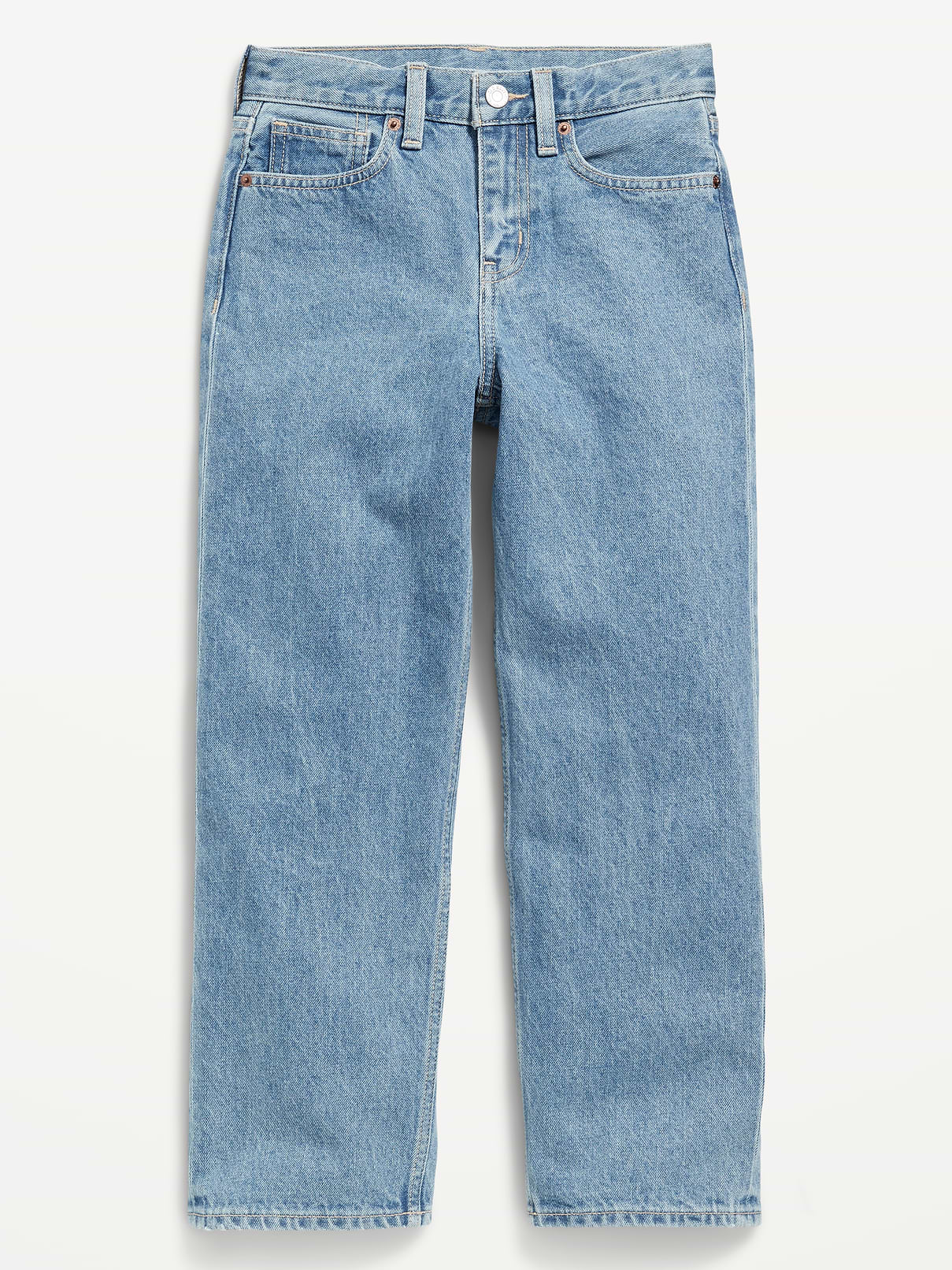 Image number 4 showing, Baggy Non-Stretch Jeans for Boys