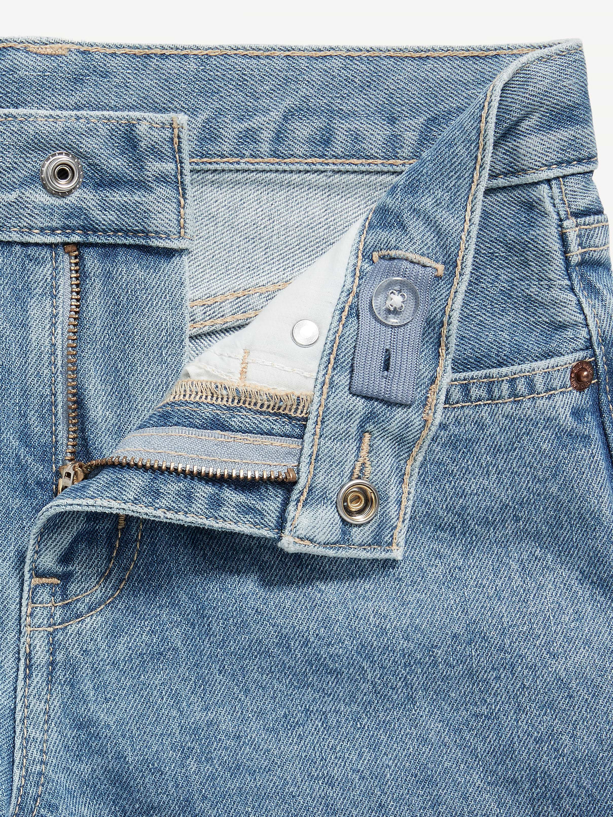 Image number 5 showing, Baggy Non-Stretch Jeans for Boys