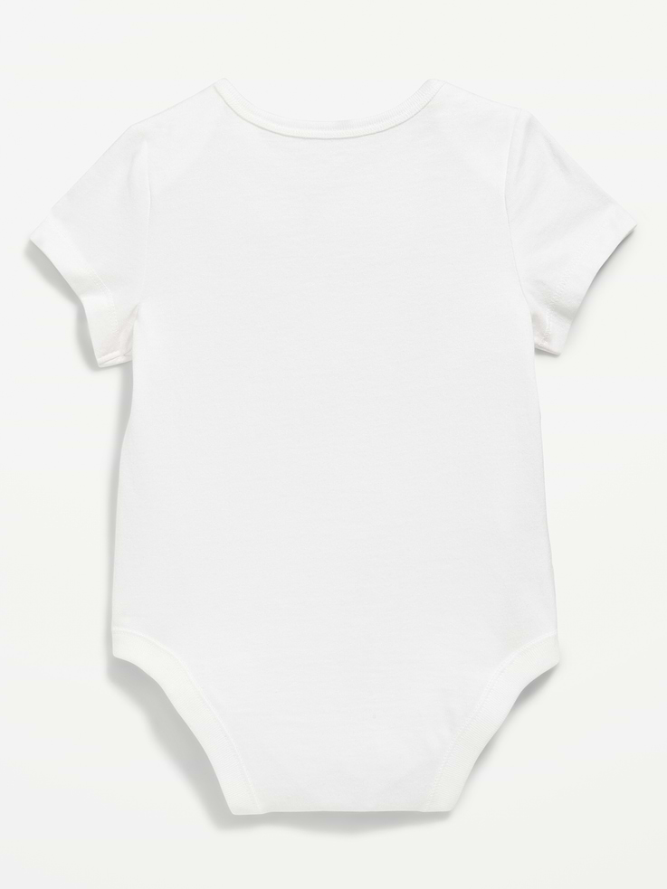 Image 2 of 3, Short-Sleeve Graphic Bodysuit for Baby