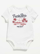 Image number 1 showing, Short-Sleeve Graphic Bodysuit for Baby