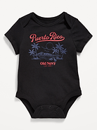 Image number 1 showing, Short-Sleeve Graphic Bodysuit for Baby