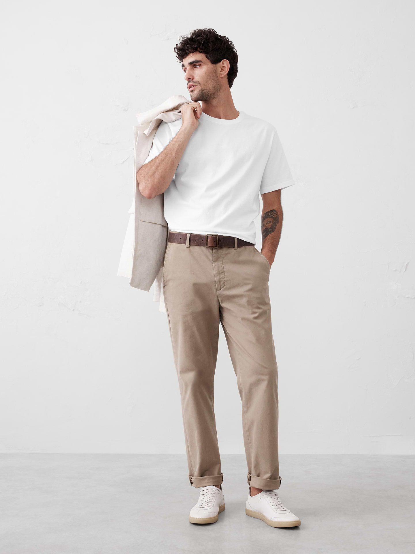 Image number 1 showing, Signature Midweight Cotton T-Shirt
