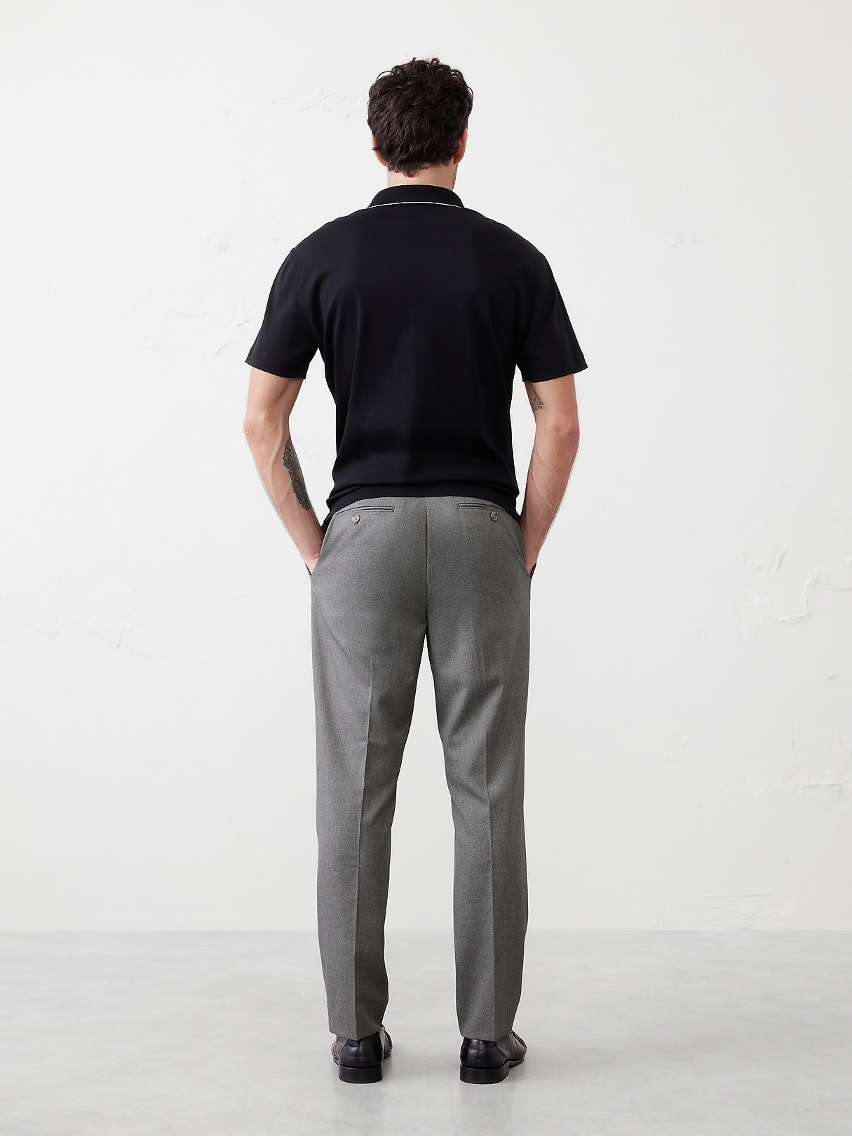 Crosshatch Suit Trouser | Banana Republic Factory