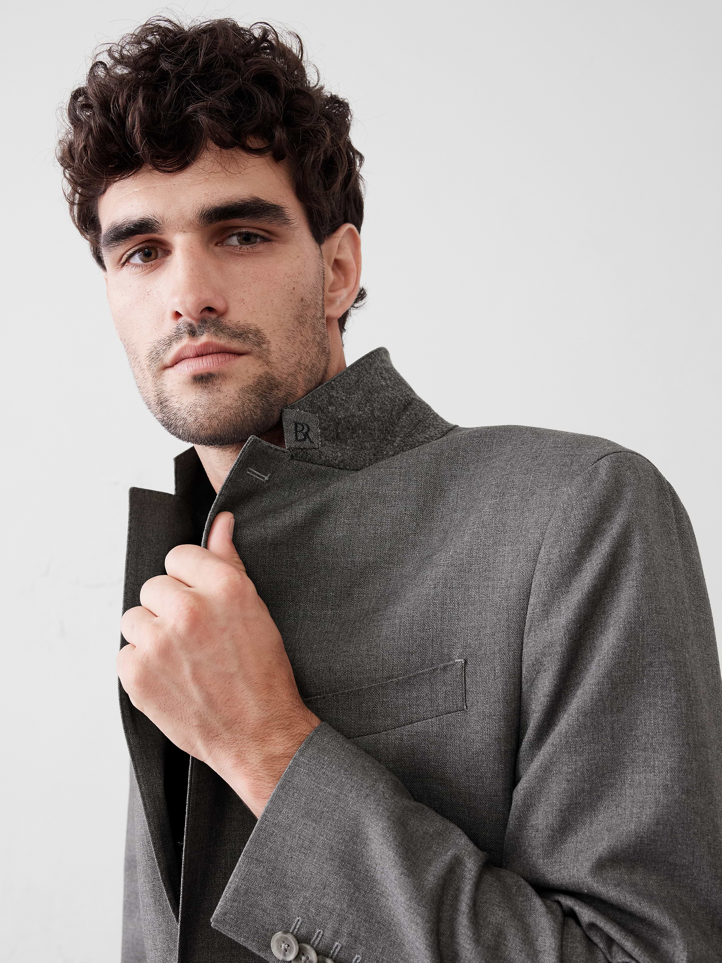 Image number 6 showing, Satin Suit Jacket