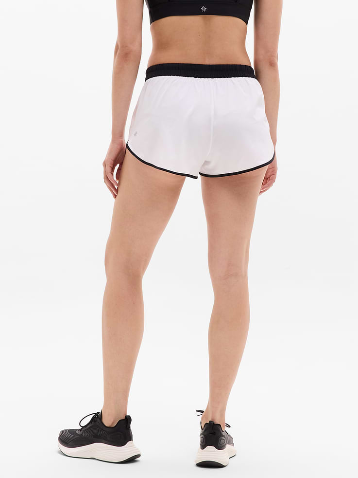 Image number 3 showing, Speedwork Mid Rise Colorblock 2" Run Short