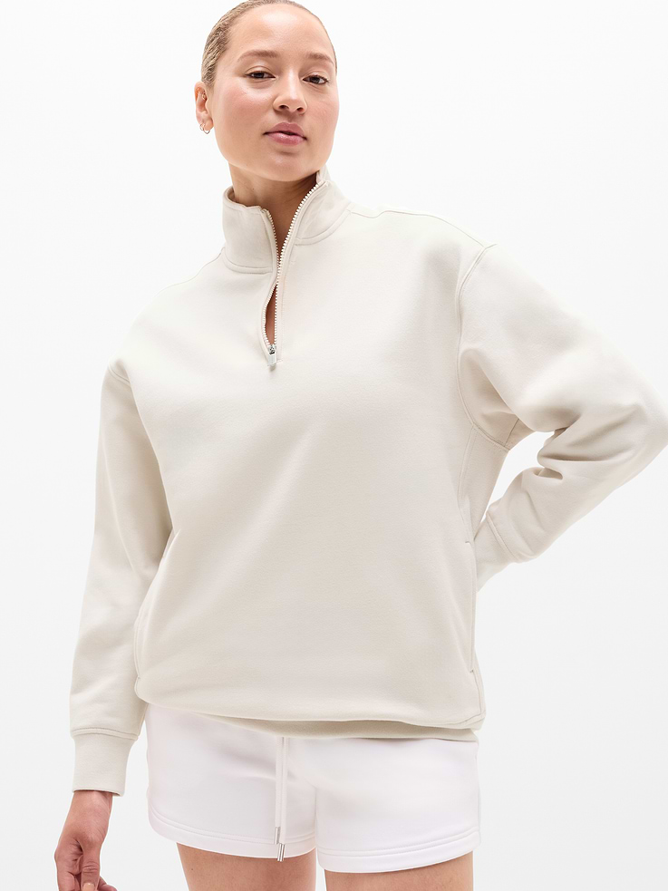 Image number 1 showing, Forever Fleece 1/4 Zip Sweatshirt