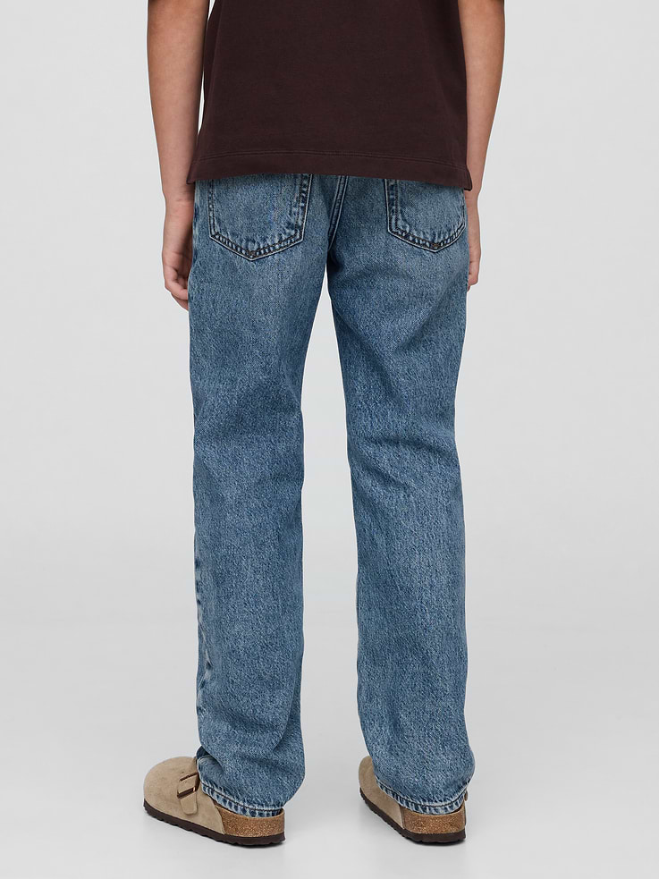 Image number 4 showing, Kids Relaxed Straight Jeans