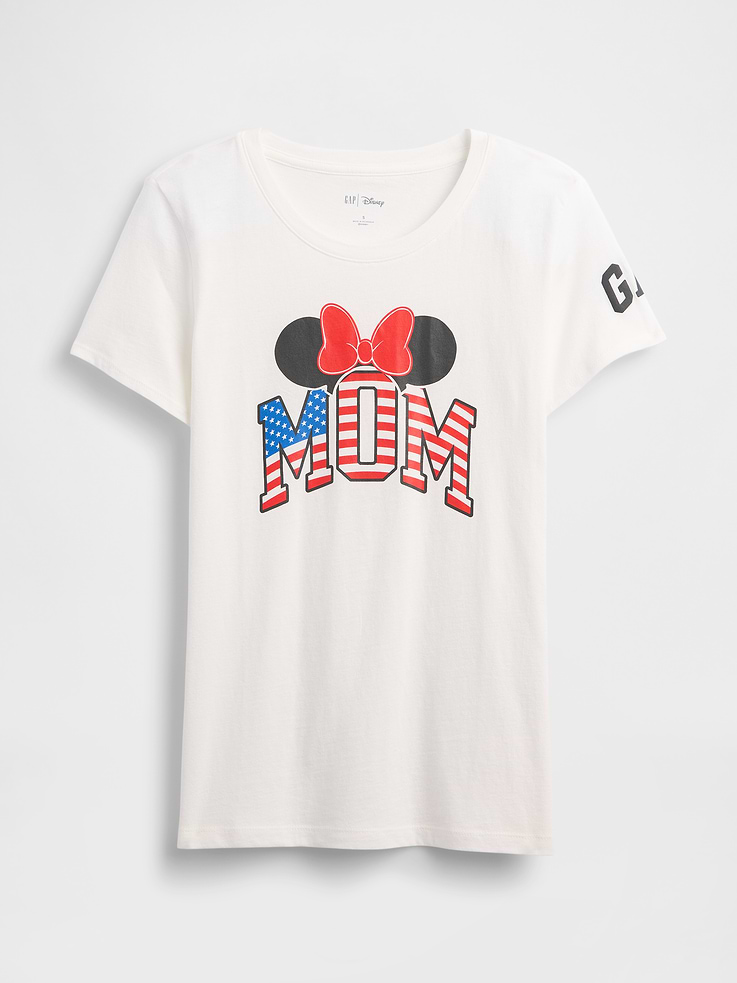Image 5 of 5, Gap × Disney Minnie Mouse Logo T-Shirt