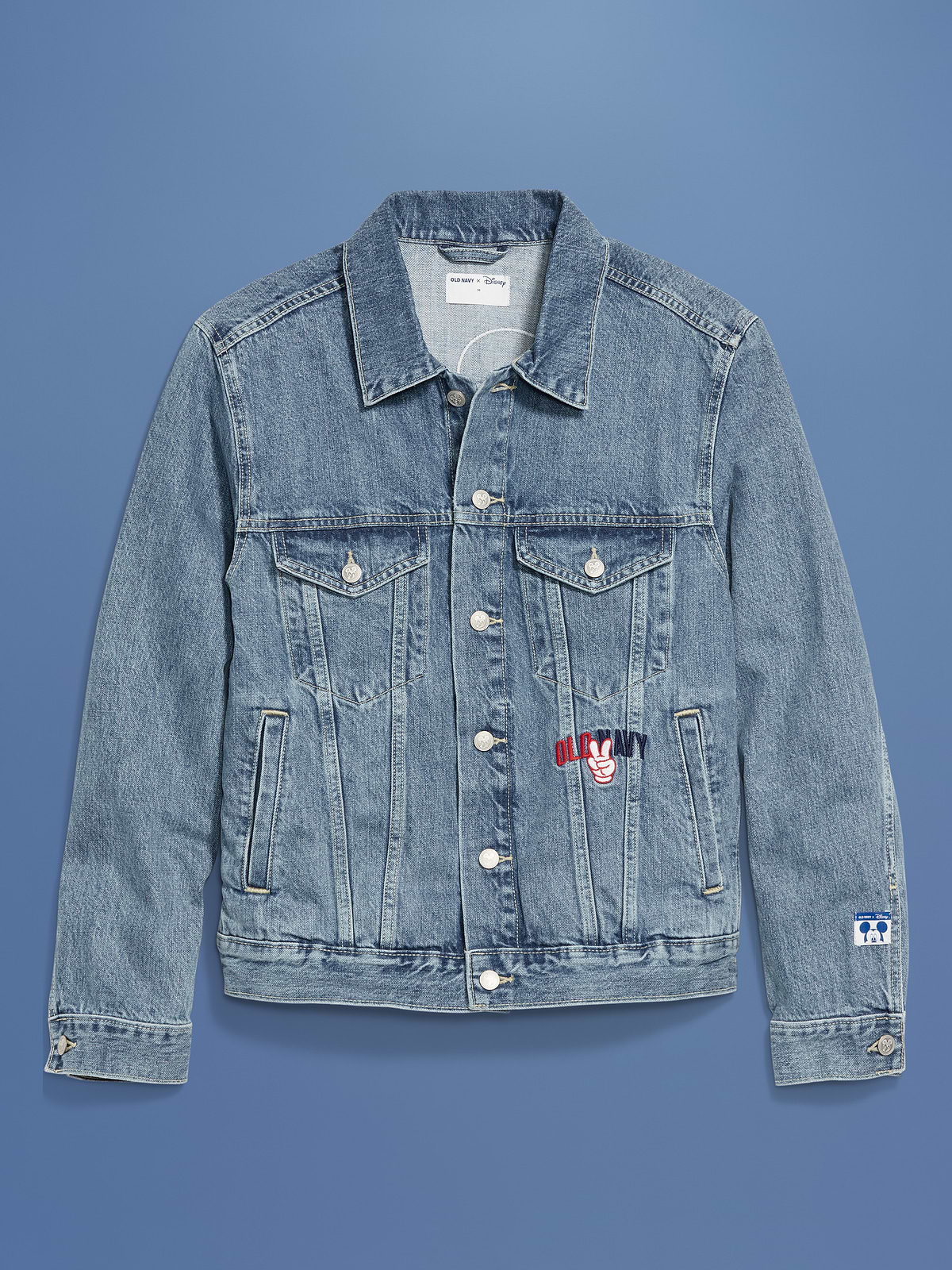Old Navy x Disney© Mickey Mouse Logo-Graphic Jean Jacket