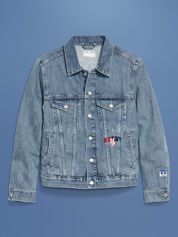 Old Navy x Disney© Mickey Mouse Logo-Graphic Jean Jacket