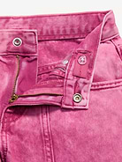 Image number 4 showing, Super Baggy Wide-Leg Cargo Jeans for Girls